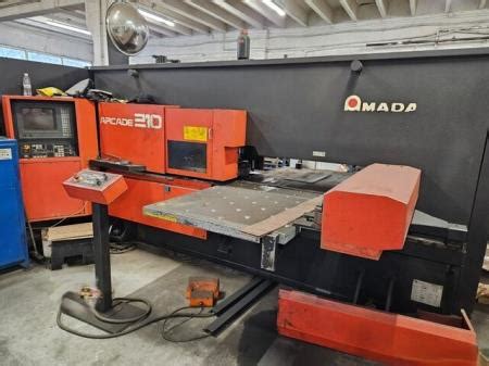 amada arcade 210 cnc punching machine|used amada turret punch press.